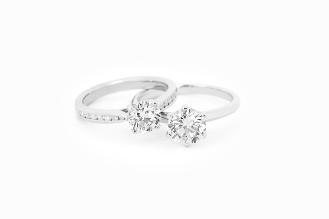 Solitaire-Rings