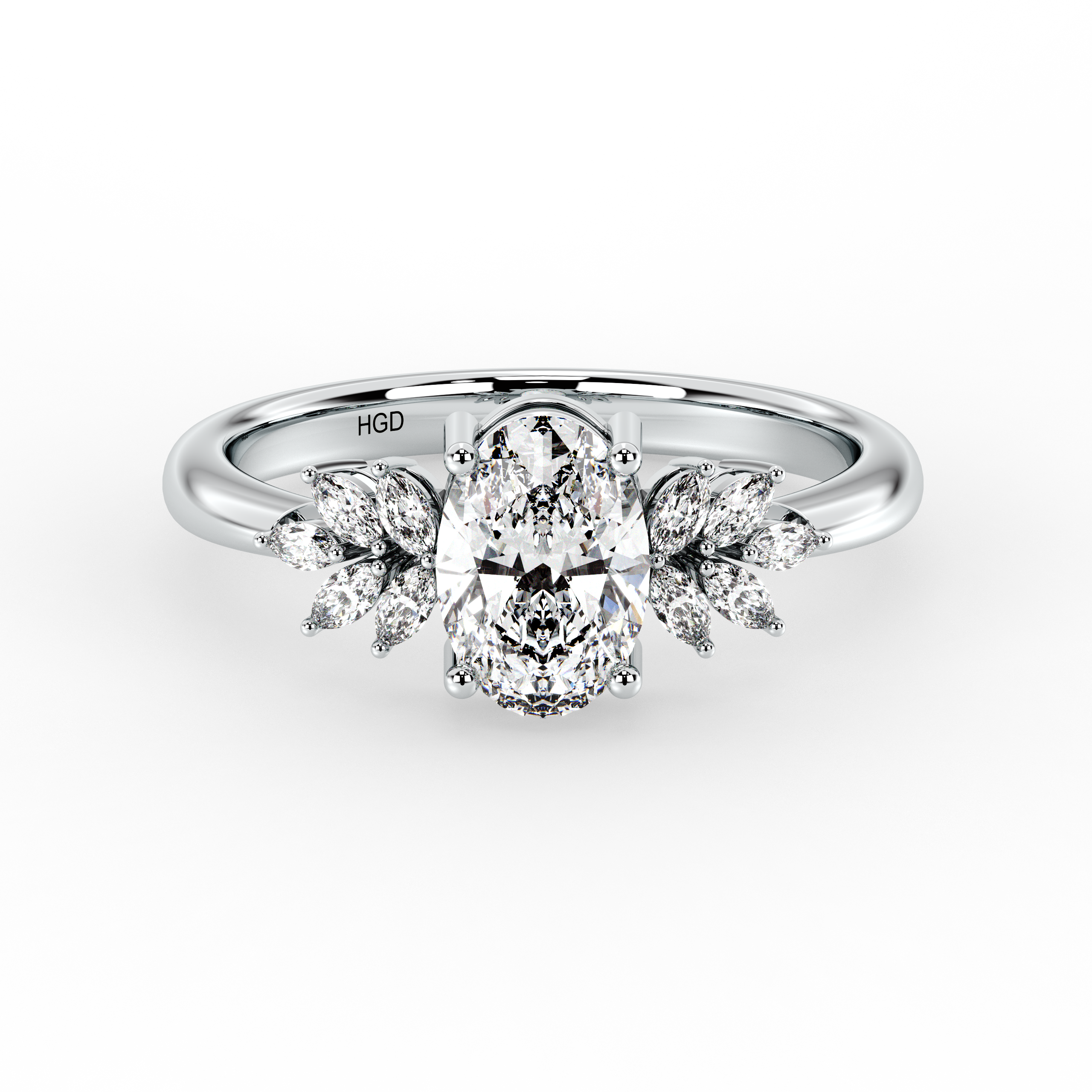Hatton Garden Diamond bespoke engagement ring