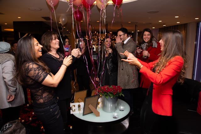 Celebrations take place.