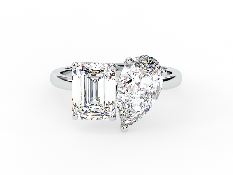 custom engagement ring from Hatton Garden Diamond