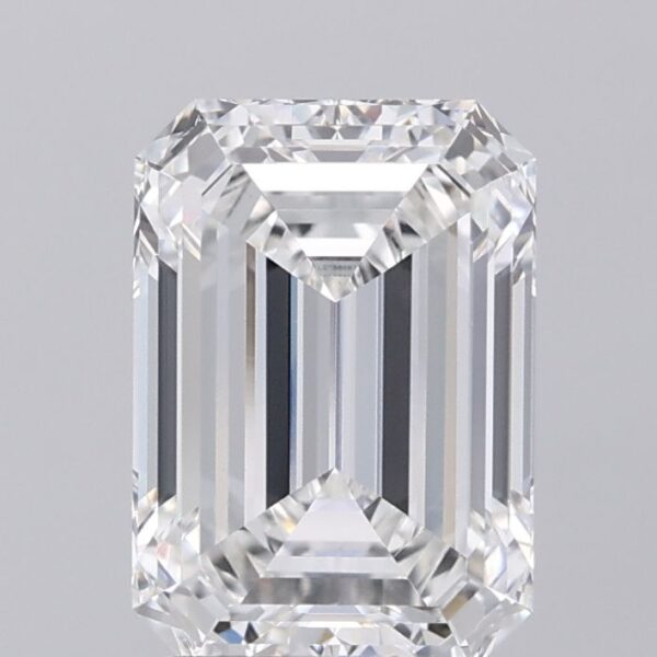 2.99 Carat F VVS2 Emerald Lab Diamond