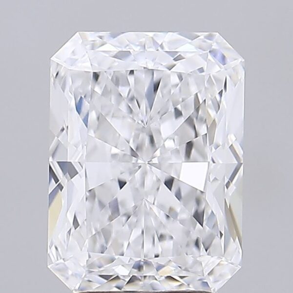 3.01 Carat D VVS2 Radiant Lab Diamond