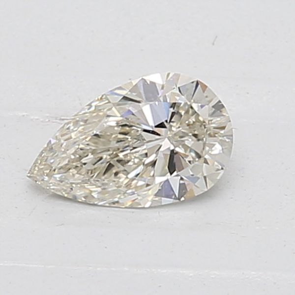 0.50 Carat I VVS2 Pear Lab Diamond