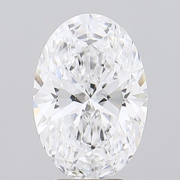 2.78 Carat D VVS1 Oval Lab Diamond
