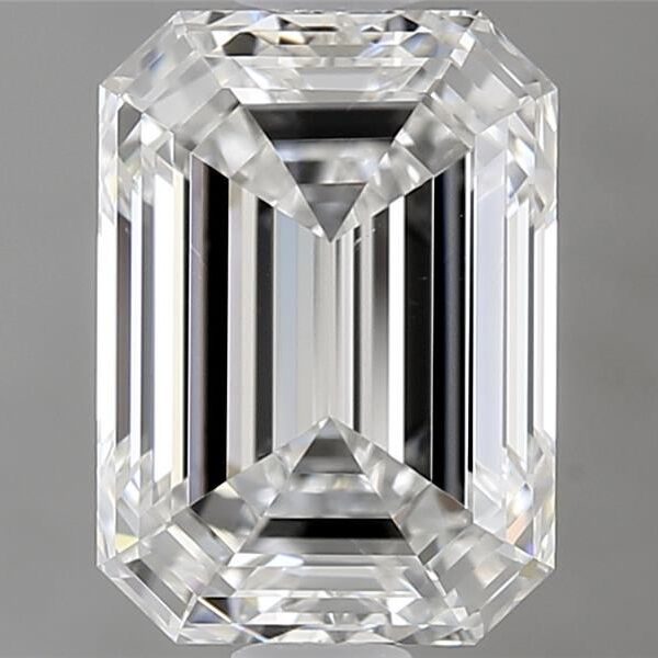 1.50 Carat F VS2 Emerald Diamond