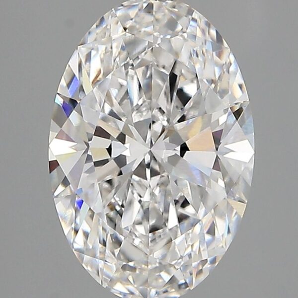 2.82 Carat D VVS2 Oval Lab Diamond