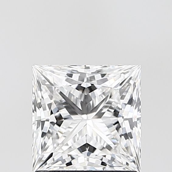 1.54 Carat F VVS2 Princess Lab Diamond