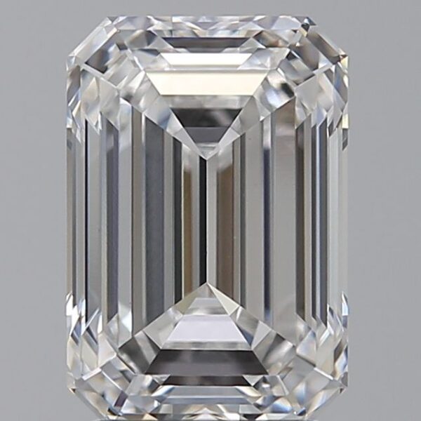 3.05 Carat D VVS2 Emerald Lab Diamond