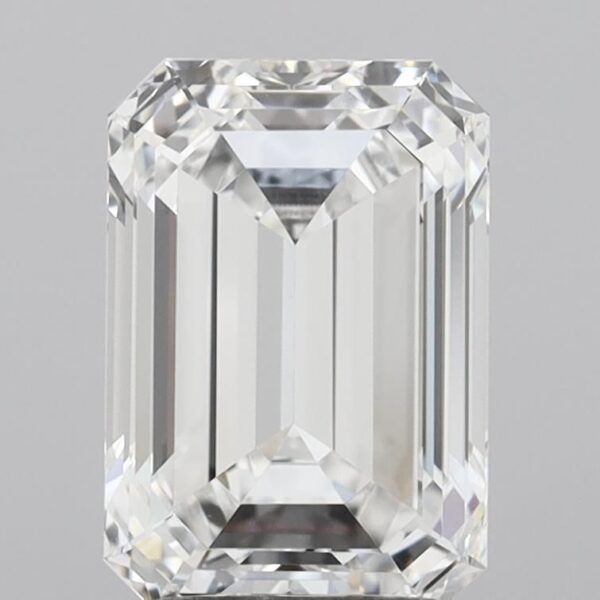 2.53 Carat E VVS2 Emerald Lab Diamond