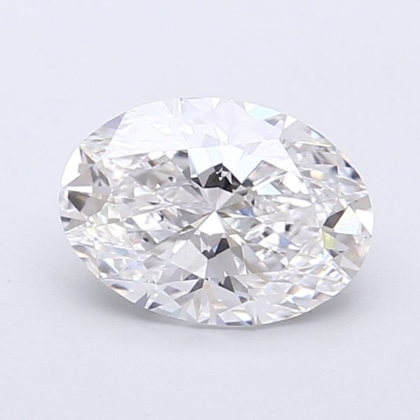 1.80 Carat D VVS2 Oval Lab Diamond