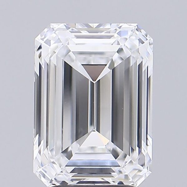 3.07 Carat D VVS2 Emerald Lab Diamond