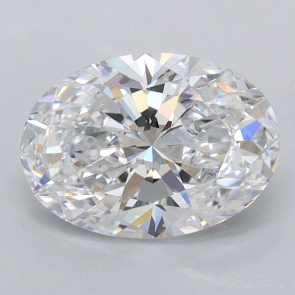 1.56 Carat D FL Oval Lab Diamond