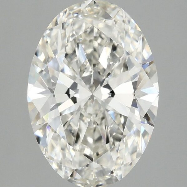 3.00 Carat G VVS2 Oval Lab Diamond