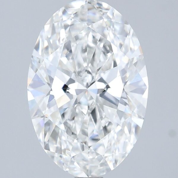 2.53 Carat E VVS2 Oval Lab Diamond