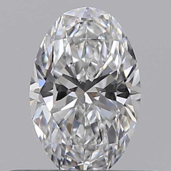 0.35 Carat D VVS1 Oval Diamond