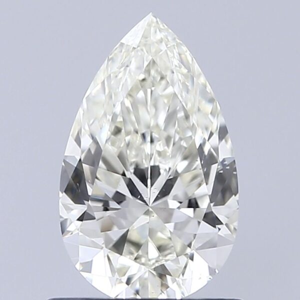 1.00 Carat K VS2 Pear Diamond