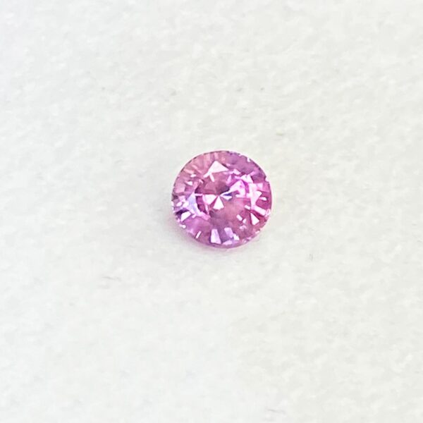 0.61 Carat Faceted Cut Pink Sapphire