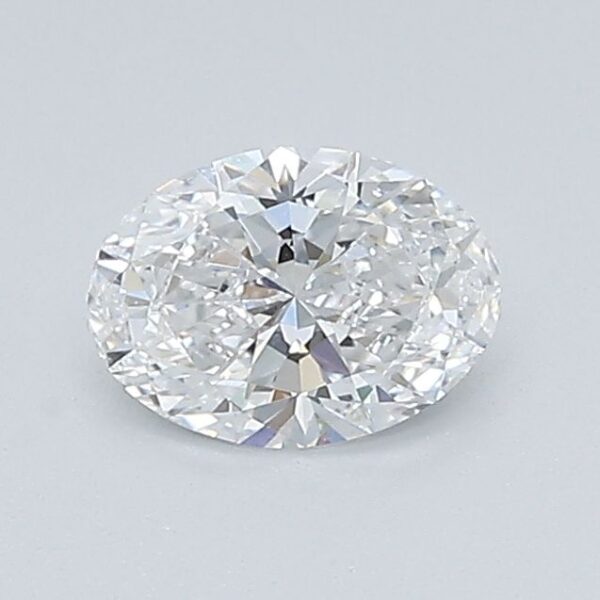 0.50 Carat D SI1 Oval Diamond