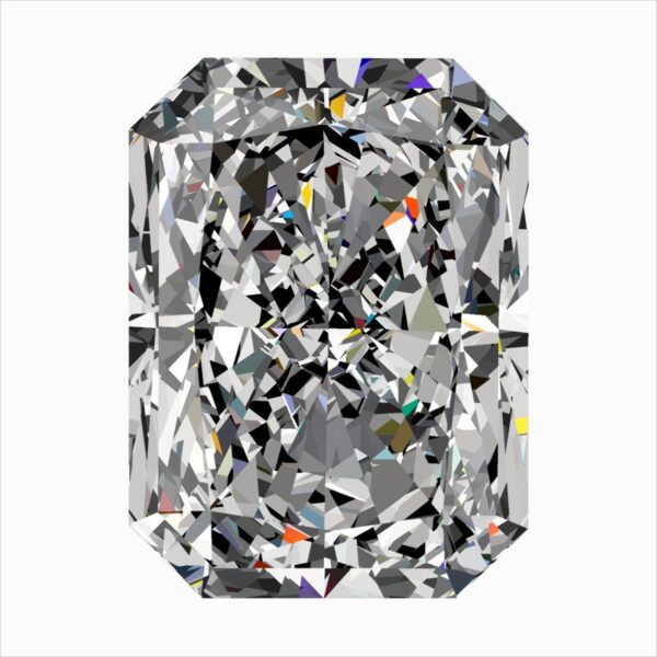 0.43 Carat G SI2 Radiant Diamond