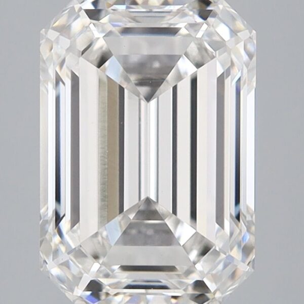 3.10 Carat F VS1 Emerald Lab Diamond