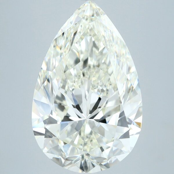 7.06 Carat I IF Pear Diamond
