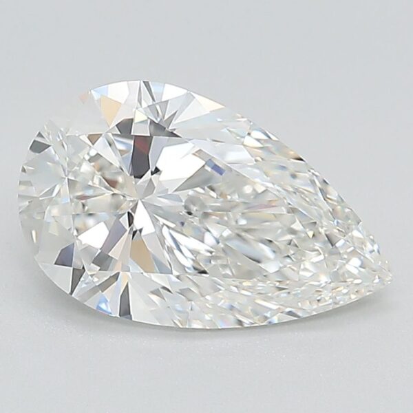 2.15 Carat E IF Pear Lab Diamond