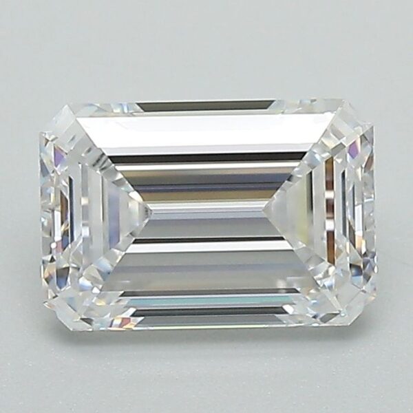 1.55 Carat D VS1 Emerald Lab Diamond
