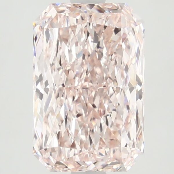 2.91 Carat Pink VVS2 Radiant Diamond