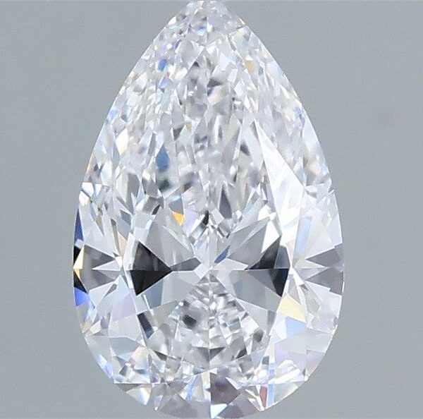 1.01 Carat D VVS1 Pear Diamond