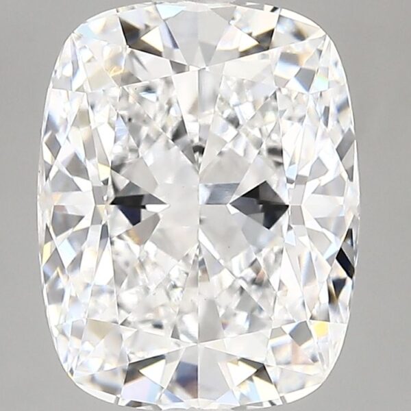 3.78 Carat D VVS2 Cushion Lab Diamond