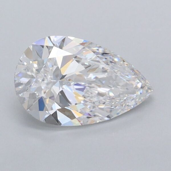 0.97 Carat D FL Pear Lab Diamond