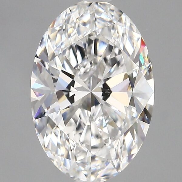 2.89 Carat E VVS2 Oval Lab Diamond