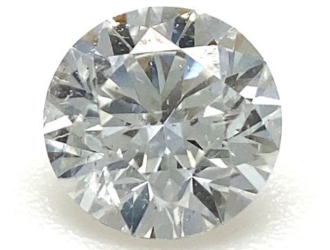 0.58 Carat G SI2 Round Diamond