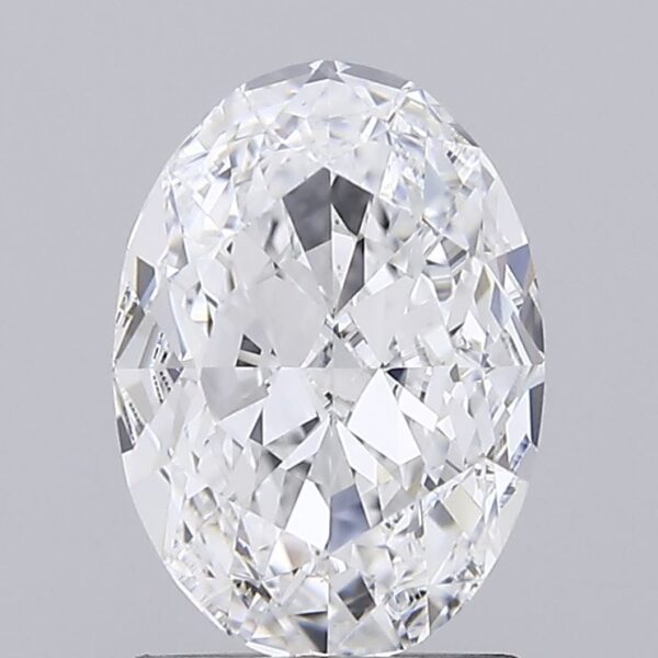2.04 Carat D VVS1 Oval Lab Diamond