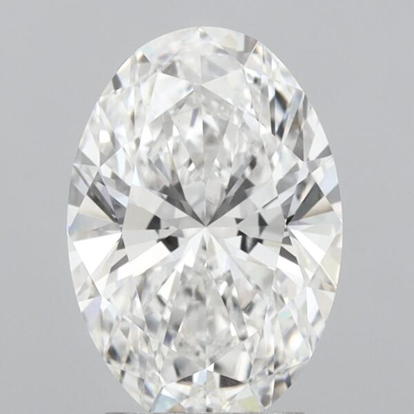 3.01 Carat E VVS2 Oval Lab Diamond