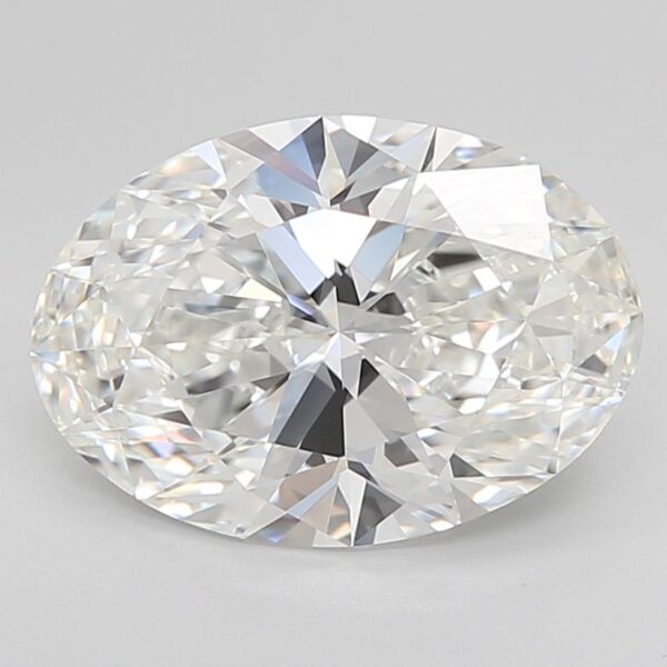 4.13 Carat G VVS1 Oval Lab Diamond