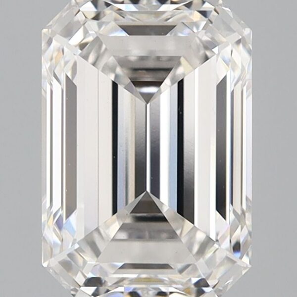 2.53 Carat F VS1 Emerald Lab Diamond