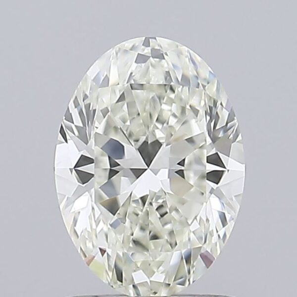 1.00 Carat I VVS2 Oval Diamond